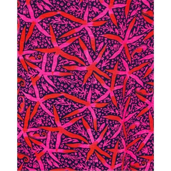 Lilly Pulitzer Steffie Dress in Passion Fruit Pink Star size XLarge NWT - Picture 4 of 12